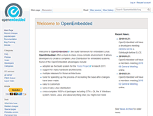 Tablet Screenshot of openembedded.org